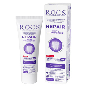 Зубная паста R.O.C.S. REPAIR Экстра Отбеливание, 94 г