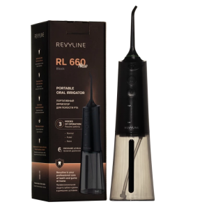 Ирригатор портативный Revyline RL 660 (черный)