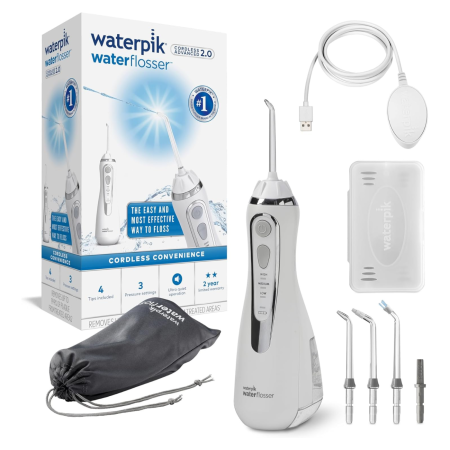 WaterPik WP-580EU - портативный ирригатор, белый