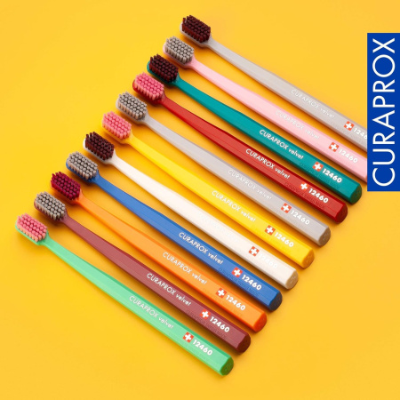 Зубная щетка CURAPROX Velvet (CS 12460) БЕЛАЯ