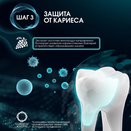 Зубная паста INNOVA Бережное осветление эмали, 75 мл (БИРЮЗОВАЯ)