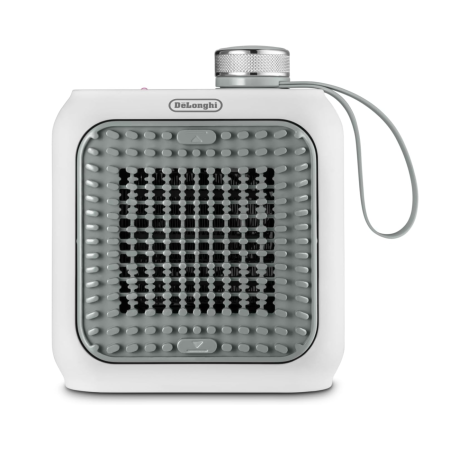 Delonghi Настольный тепловентилятор HFX10B03.GR, белый/серый