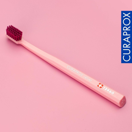 Зубная щетка CURAPROX Velvet (CS 12460) РОЗОВАЯ