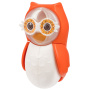 Держатель Flipper OWL HEARTY для зубной щетки со встроенными песочными часами Красный