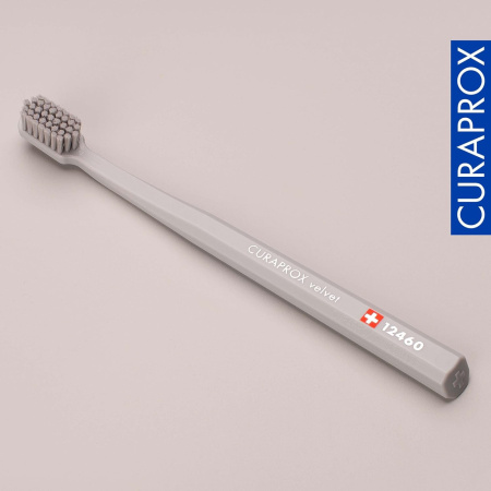 Зубная щетка CURAPROX Velvet (CS 12460) СЕРАЯ
