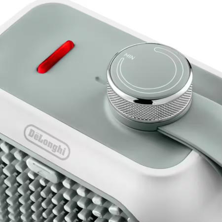Delonghi Настольный тепловентилятор HFX10B03.GR, белый/серый