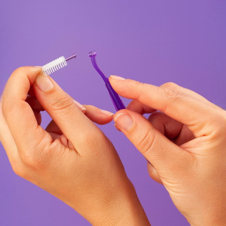 CURAPROX Набор ершиков 25 шт -  Perio Clinicpack CPS 408 (2,2 мм) с держателями UHS 451/UHS 470
