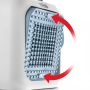 DeLonghi Настольный тепловентилятор HFX10B03.LB, белый/голубой