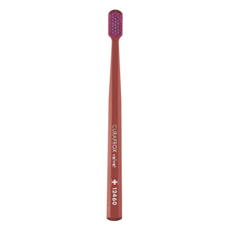 Зубная щетка CURAPROX Velvet (CS 12460) КИРПИЧНАЯ