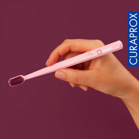 Зубная щетка CURAPROX Velvet (CS 12460) РОЗОВАЯ