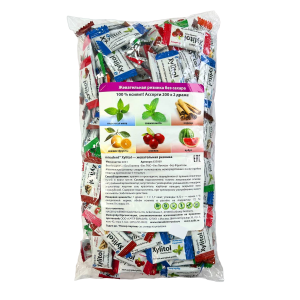 Жевательная резинка Miradent Xylitol - ассорти (200 шт х 2 шт)
