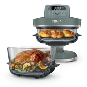 УЦЕНКА Аэрогриль Ninja Crispi Pro AS101EUGY серо-голубой