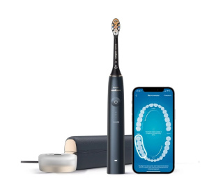 HX9992/12 - звуковая щетка PHILIPS Sonicare 9900 Prestige, темно-синяя