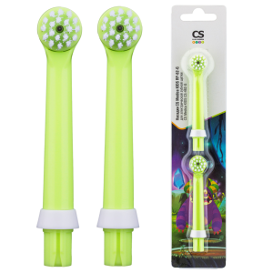 Насадки CS Medica RP-62-G для зубной щетки CS Medica KIDS CS-462-G (2шт.)