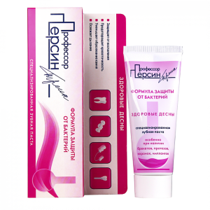 Зубная паста Профессор Персин "Формула защиты от бактерий"