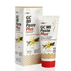 GC MI Paste Plus - крем c фтором, для реминерализации и снижения чувствительности - Ваниль, 40 г
