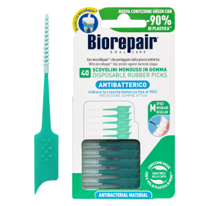 Межзубные силиконовые ершики Biorepair Regolari, стандартные (40 шт) размер M