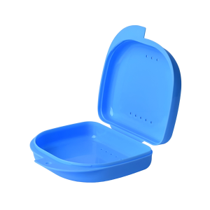 Футляр Miradent Dento-BOX Blue для орто-конструкций, голубой