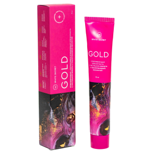 Зубная паста White Secret Gold Отбеливающая, 75 мл