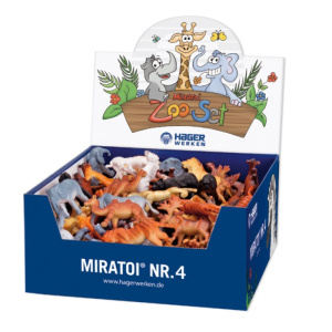 Мотивационный набор Miratoi №4 зоопарк, 100 игрушек