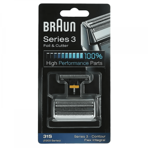 Сетка и режущий блок Braun 31S Series 3, серебристый