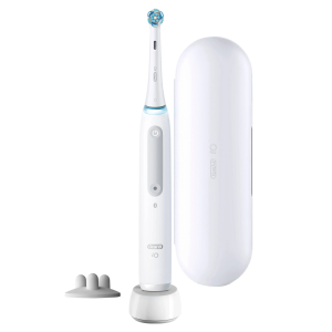 Электрическая зубная щетка ORAL-B iO Series 4S White с футляром (iOG4.1A6.1CK)