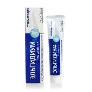 Зубная паста ЭЛЬГИДИУМ - Отбеливающая, 75 мл