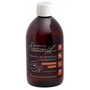 Жидкость для ирригатора Профессор Персин, с комплексом трав СО ФТОРОМ, 500 мл