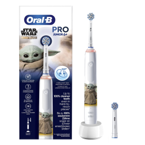 Электрическая зубная щетка Oral-B Junior Pro Star Wars Mandalorian Звездные войны (6+)
