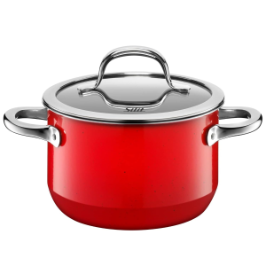 2102297055 Кастрюля с крышкой Silit Passion Red (2 л) 16 см