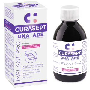 NEW!!!CURASEPT ополаскиватель 0,20% хлоргексидина ADS|DNA Implant PRO (ADS 020), 200 мл