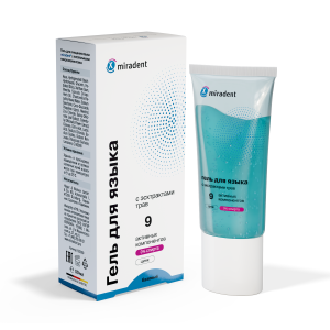 Гель для чистки ЯЗЫКА Miradent Tong-Clin Gel, 50 мл