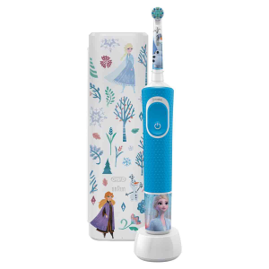Электрическая зубная щетка Oral-B Vitality Kids Frozen с футляром (D100.413.2KX) (3+)
