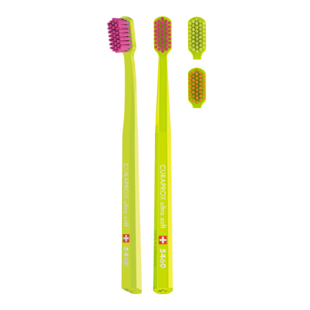 Зубная щетка CURAPROX "ultrasoft" CS5460 САЛАТОВАЯ