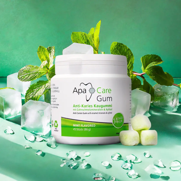 Жевательная резинка ApaGum в БАНКЕ 45 кубиков