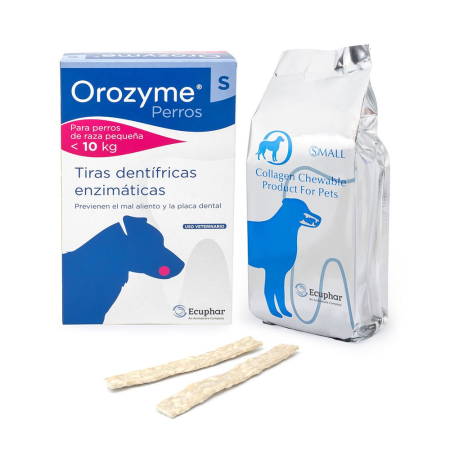Жевательные полоски Orozyme Kaustreifen S для собак до 10кг, 224 г