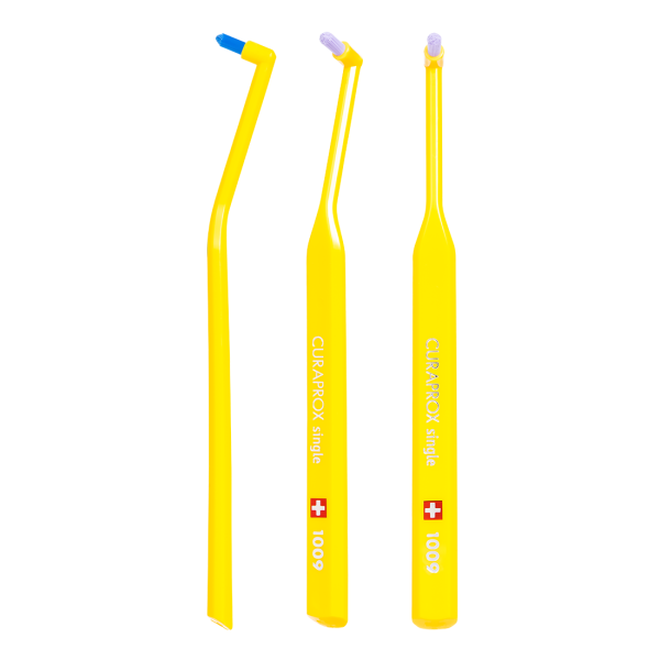 Монопучковая щетка CURAPROX CS1009 ЖЕЛТАЯ