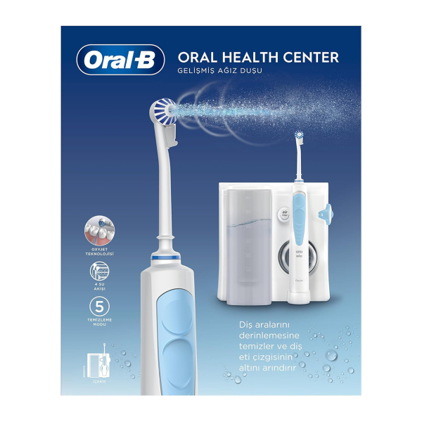 Ирригатор Oral-B OxyJet MD20, 2 насадки