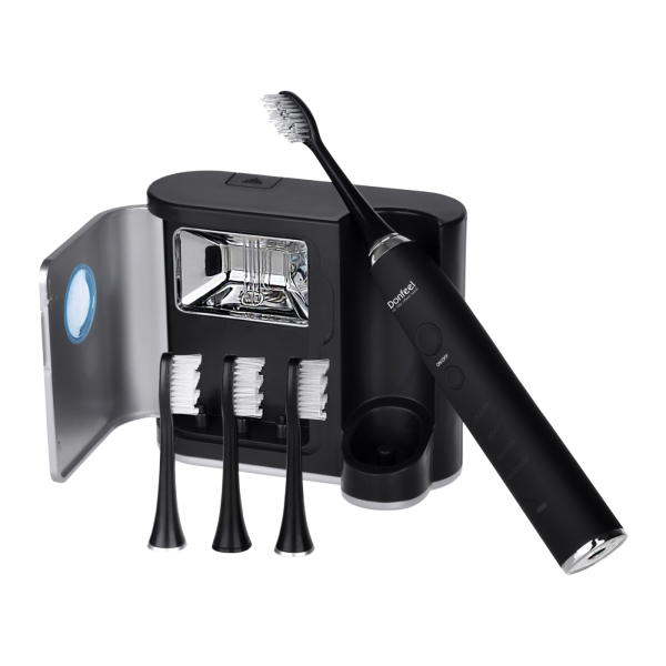 Ультразвуковая зубная щетка Donfeel HSD-010 ЧЕРНАЯ