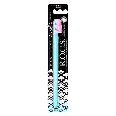 Зубная щетка R.O.C.S. Passions БИРЮЗОВАЯ