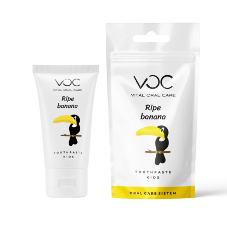 Детская зубная паста VOC kids Спелый банан (0+), 50 мл