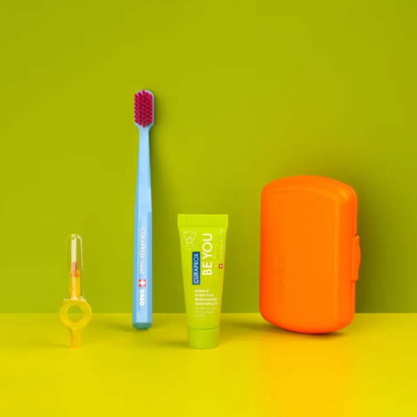 Дорожный набор CURAPROX BE YOU оранжевый