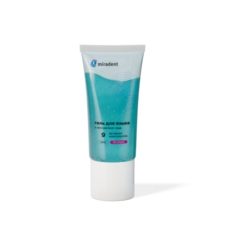 Гель для чистки ЯЗЫКА Miradent Tong-Clin Gel, 50 мл