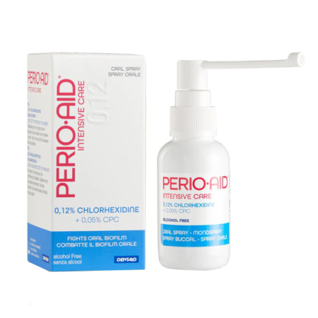 Спрей д/полости рта PERIO-AID Intensive Care с хлоргексидином 0.12%, 50 мл