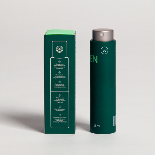 Освежитель White Secret Breath Tasty Green, 15 мл