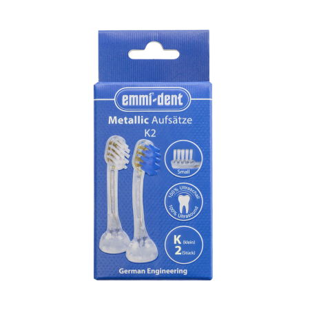 Насадки детские (K2) для УЗ щетки Emmi-Dent 6 Professional, 2 шт.
