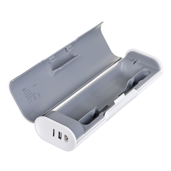 Футляр для электрической зубной щетки Oral-B с функцией подзаряда, БЕЛЫЙ