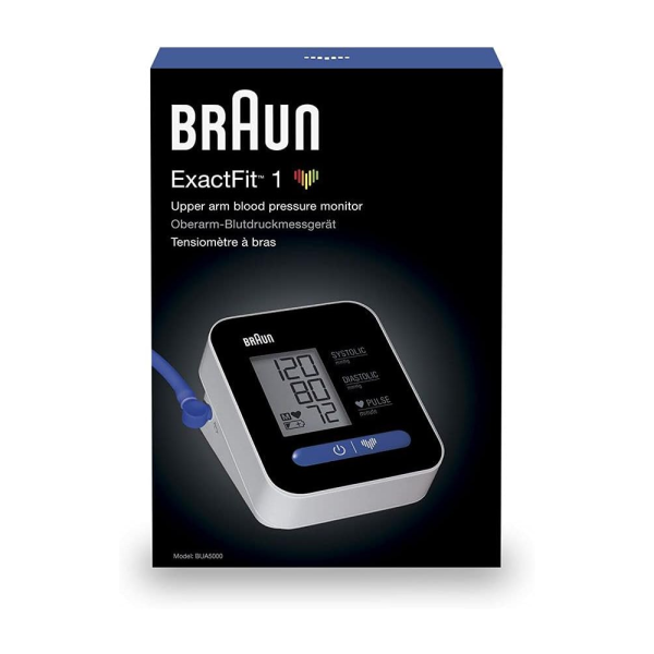 Тонометр Braun ExactFit1 BUA5000, белый