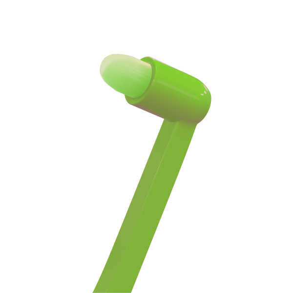 Монопучковая зубная щетка PRESIDENT SINGLE-TUFT мягкая ОЛИВКОВАЯ