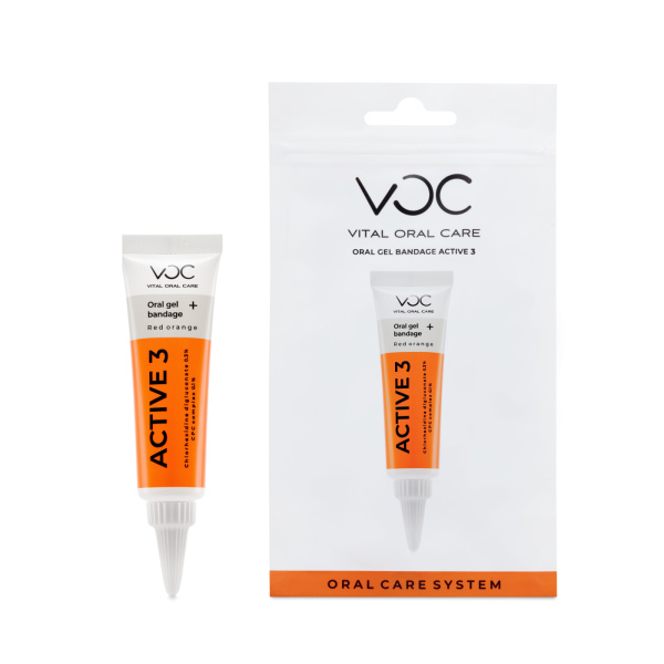 Пародонтальный гель-бандаж VOC ACTIVE 3, 30 мл